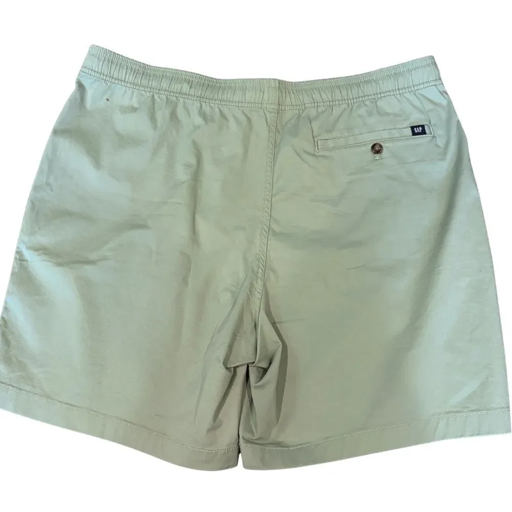 GAP Men's XL Green Drawstring Shorts